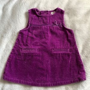 Purple Casual Dress BabyGirl 3 month with Pockets
